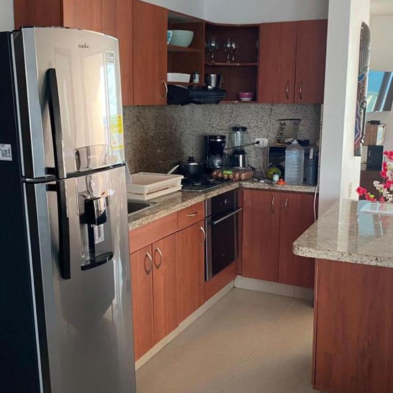 Hospedaje, Palmetto,Bocagrande,Turismocolombia-fit - Apartamento con 3 dormitorios - Frente al océano - 7