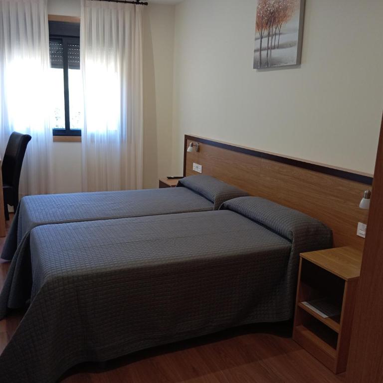 Peregrino - Habitación Doble con baño privado - 2 camas - 6