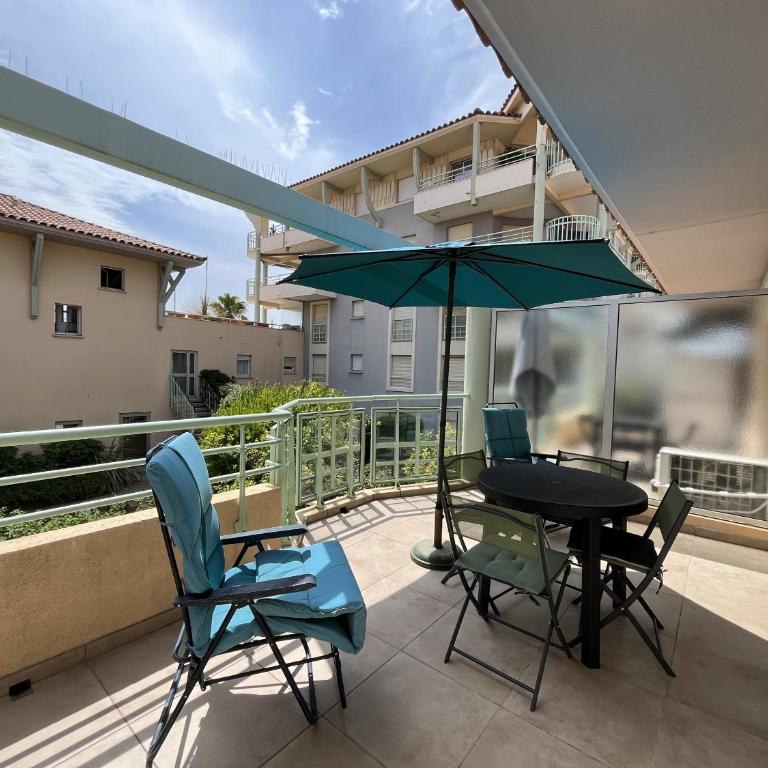 Port Frejus Quartier Latin 4, 100m des plages, Studio - Estudio con terraza - 1