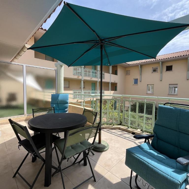 Port Frejus Quartier Latin 4, 100m des plages, Studio - Estudio con terraza - 12