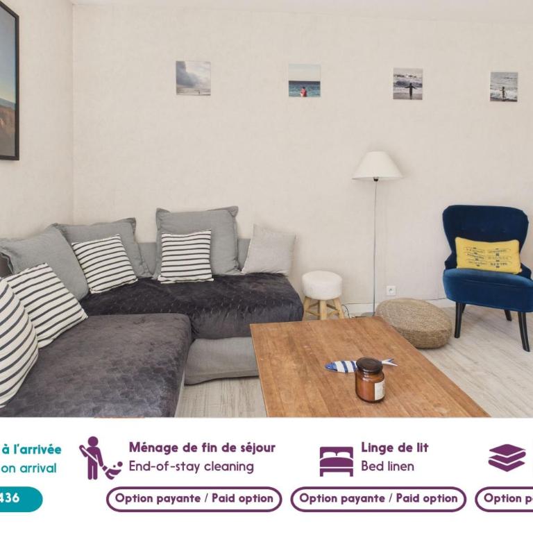 100m de la plage - Maison pour 4 à St Hilaire - Maison de Vacances - 2