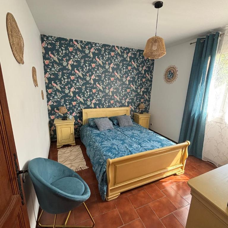 Villa VERDOLINE - Chambre Double - Vue sur Jardin - 1