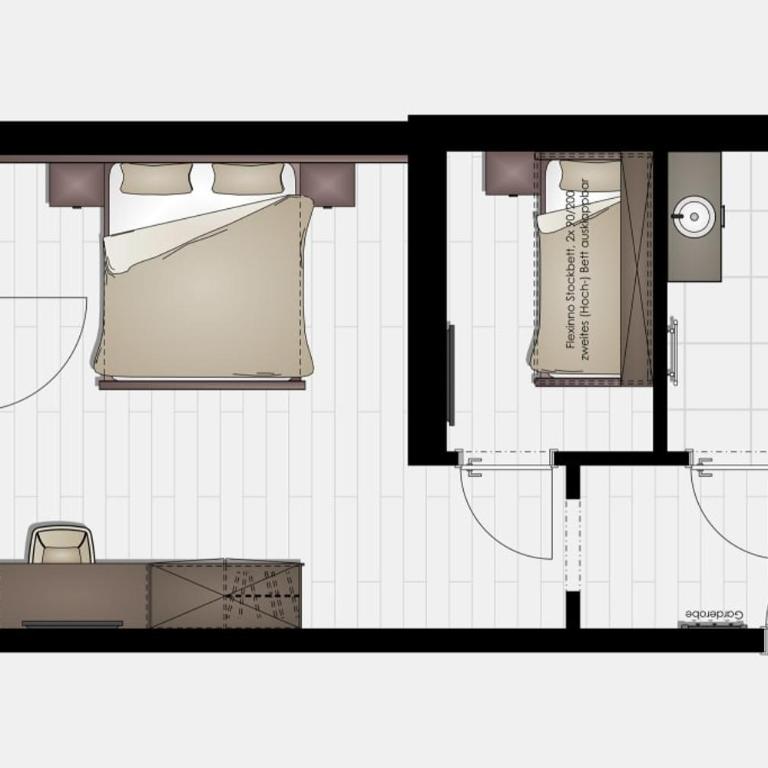 Hotel Erlebniswelt Stocker - Familienzimmer mit Balkon - 5