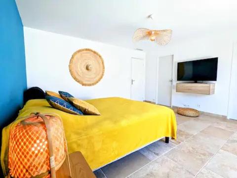 VILLA T4 - Piscine - WIFI - CLIM - Boulodrome - Plage à 170m - Villa mit 3 Schlafzimmern - 7