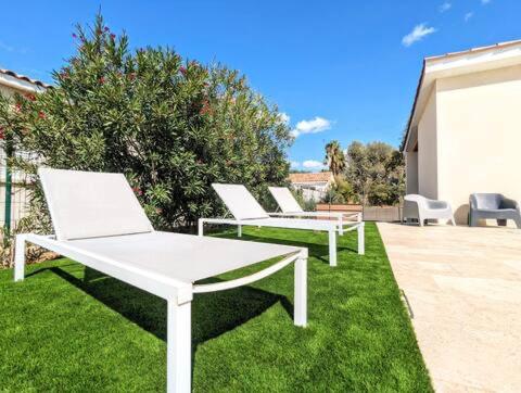 VILLA T4 - Piscine - WIFI - CLIM - Boulodrome - Plage à 170m - Villa mit 3 Schlafzimmern - 81