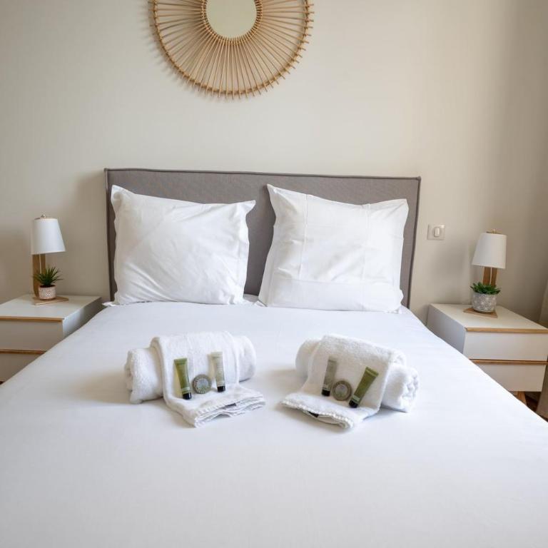 Résidence Coliving Bordeaux : Chambres Privées Tout Inclus - Chambre Double avec Salle de Bains Privative - 2