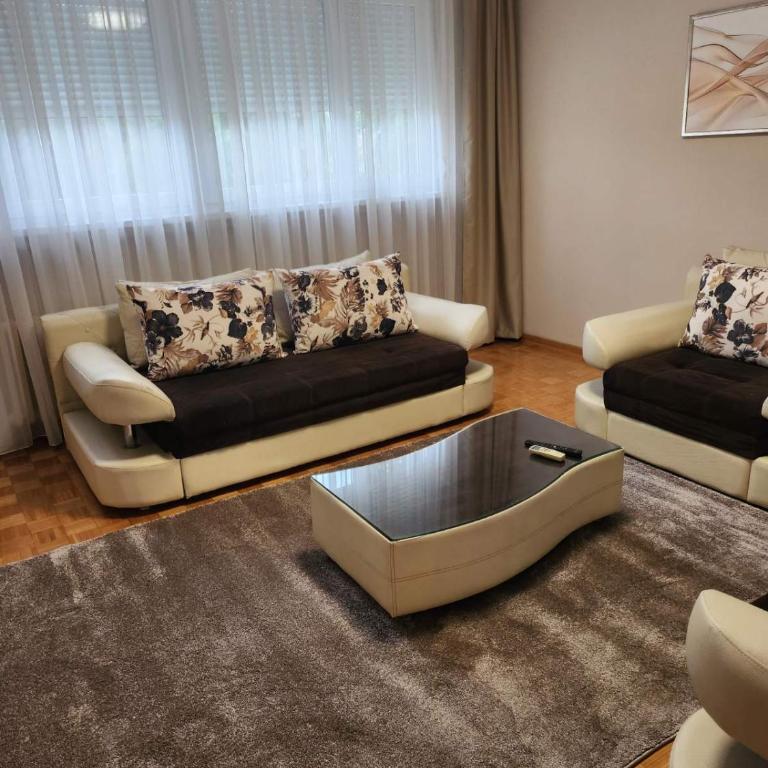 Apartman Beograd Banovo Brdo - lux dvosoban stan - Apartman s 2 Spavaće Sobe sa Balkonom i Terasom - 5