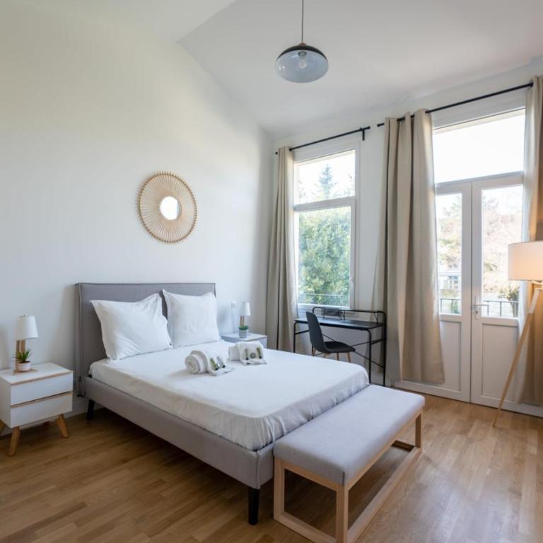 Résidence Coliving Bordeaux : Chambres Privées Tout Inclus - Chambre Double avec Salle de Bains Privative - 3