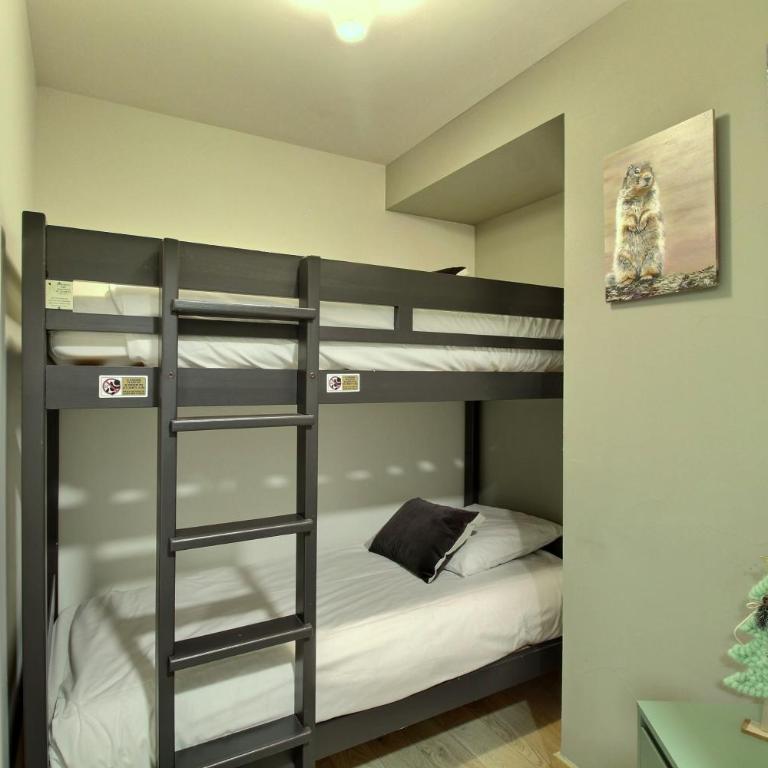 ARC 1600, Résidence Premium LE RIDGE, Appartement 08 personnes Vue Montagne - Ski aux pieds - Sauna, Hammam, Piscine intérieure chauffée, Salle de sport & fitness - Apartment mit 3 Schlafzimmern und Bergblick - 21
