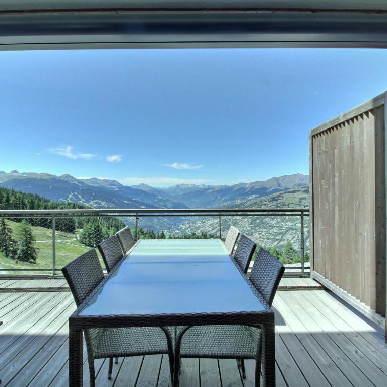 ARC 1600, Résidence Premium LE RIDGE, Appartement 08 personnes Vue Montagne - Ski aux pieds - Sauna, Hammam, Piscine intérieure chauffée, Salle de sport & fitness - Apartment mit 3 Schlafzimmern und Bergblick - 5