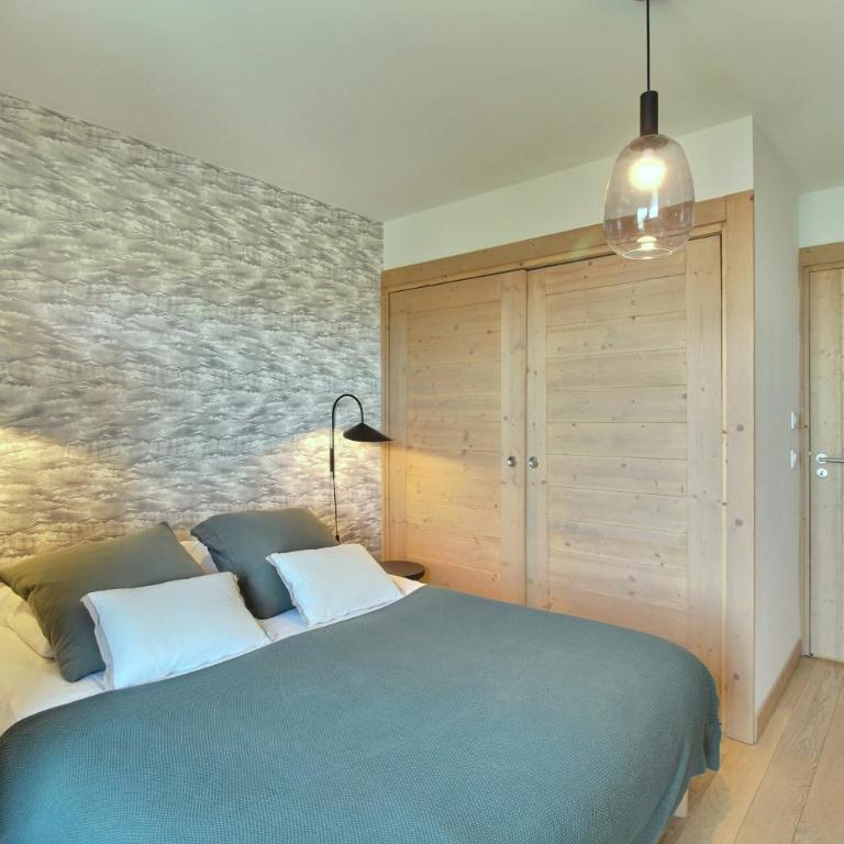 ARC 1600, Résidence Premium LE RIDGE, Appartement 08 personnes Vue Montagne - Ski aux pieds - Sauna, Hammam, Piscine intérieure chauffée, Salle de sport & fitness - Apartment mit 3 Schlafzimmern und Bergblick - 19