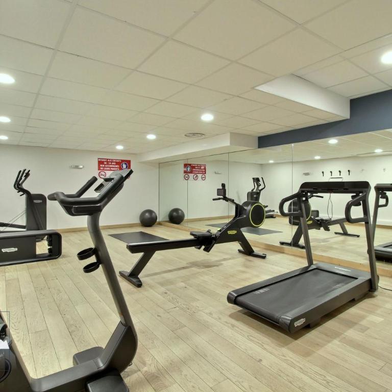 ARC 1600, Résidence Premium LE RIDGE, Appartement 08 personnes Vue Montagne - Ski aux pieds - Sauna, Hammam, Piscine intérieure chauffée, Salle de sport & fitness - Apartment mit 3 Schlafzimmern und Bergblick - 37