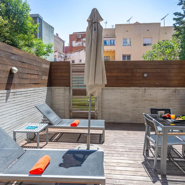 My Space Barcelona Pool Garden Apartments - Apartamento Dúplex con terraza - C/Ballester, nº 46 - 6
