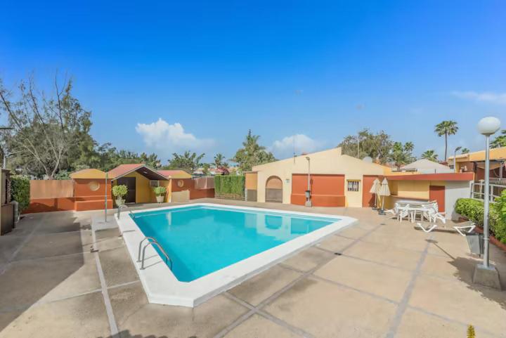 Bungalow Albatros Relajante BBQ en Maspalomas - Apartamento con terraza - 7