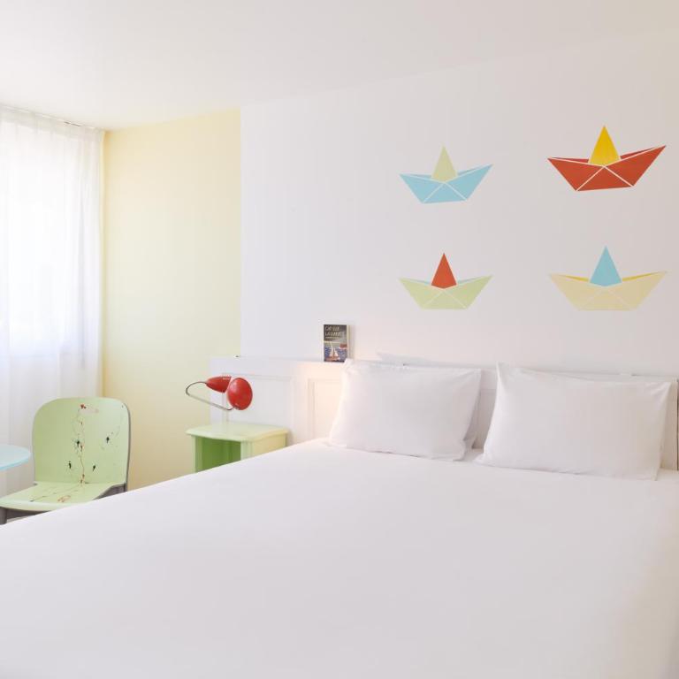 Greet hôtel Saint-Nazaire-Trignac, Nouvelle marque du groupe Accor - POP Queen Room - 13