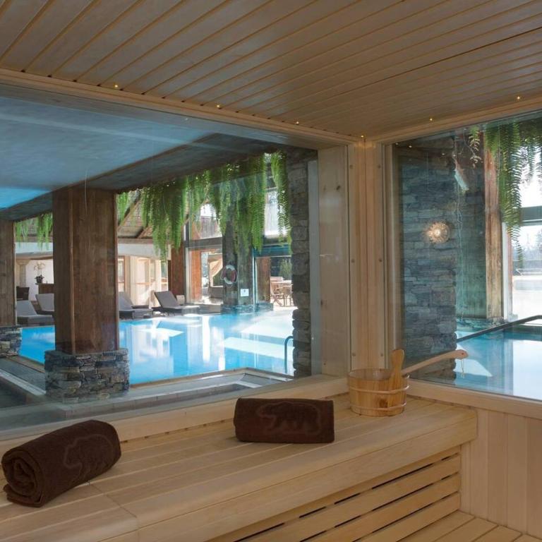 Studio avec vue Alpes - Spa, piscines & parking privé à l'Hôtel de l'Etrier - Appartement 1 Chambre - 16