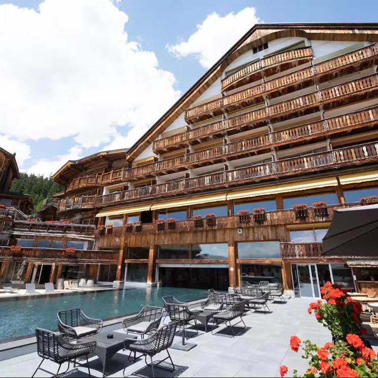 Studio avec vue Alpes - Spa, piscines & parking privé à l'Hôtel de l'Etrier - Appartement 1 Chambre - 24