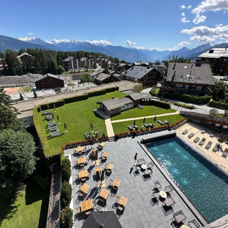 Studio avec vue Alpes - Spa, piscines & parking privé à l'Hôtel de l'Etrier - Appartement 1 Chambre - 2