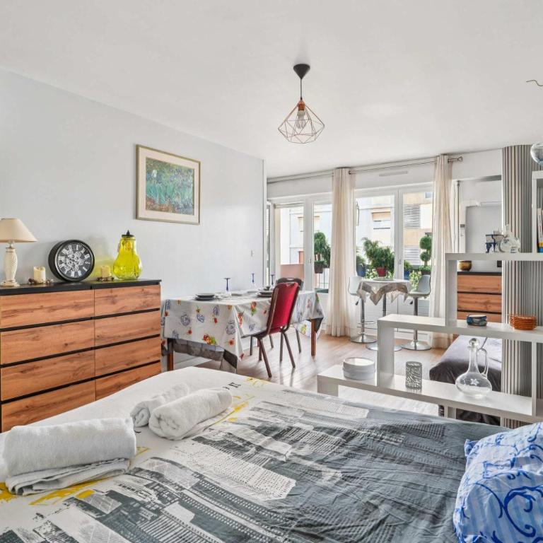 Le Cosy Aix - Studio curistes avec clim et balcon - Studio - 4