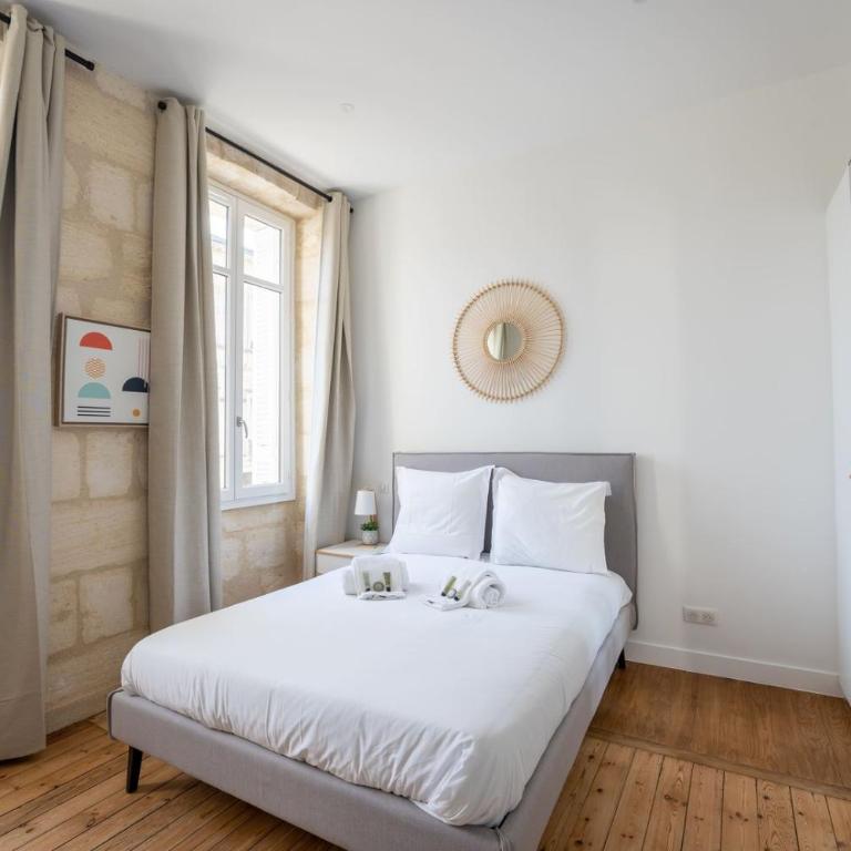Résidence Coliving Bordeaux : Chambres Privées Tout Inclus - Chambre Double avec Salle de Bains Privative - 5