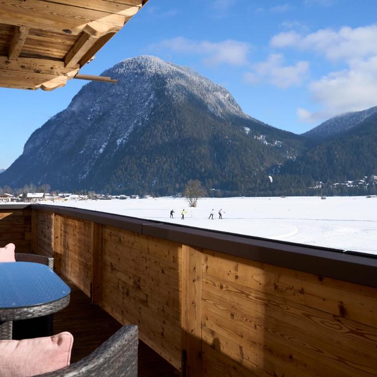 Melcherhof Leutasch - Apartment mit Aussicht und Balkon - 13