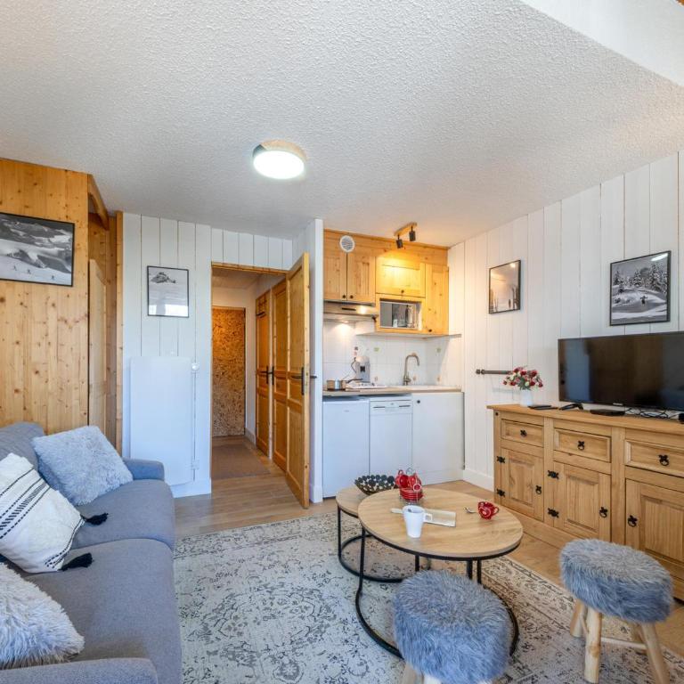 Studio agréable avec mezzanine, balcon et proche commodités à Val-d'Isère - FR-1-694-296 - Apartamento - 1