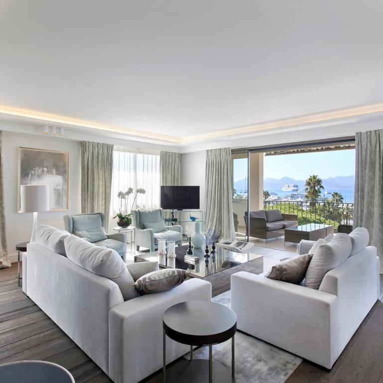 REF 1238 - Cannes Croisette - Sea view apartment for rent - Appartement - 4