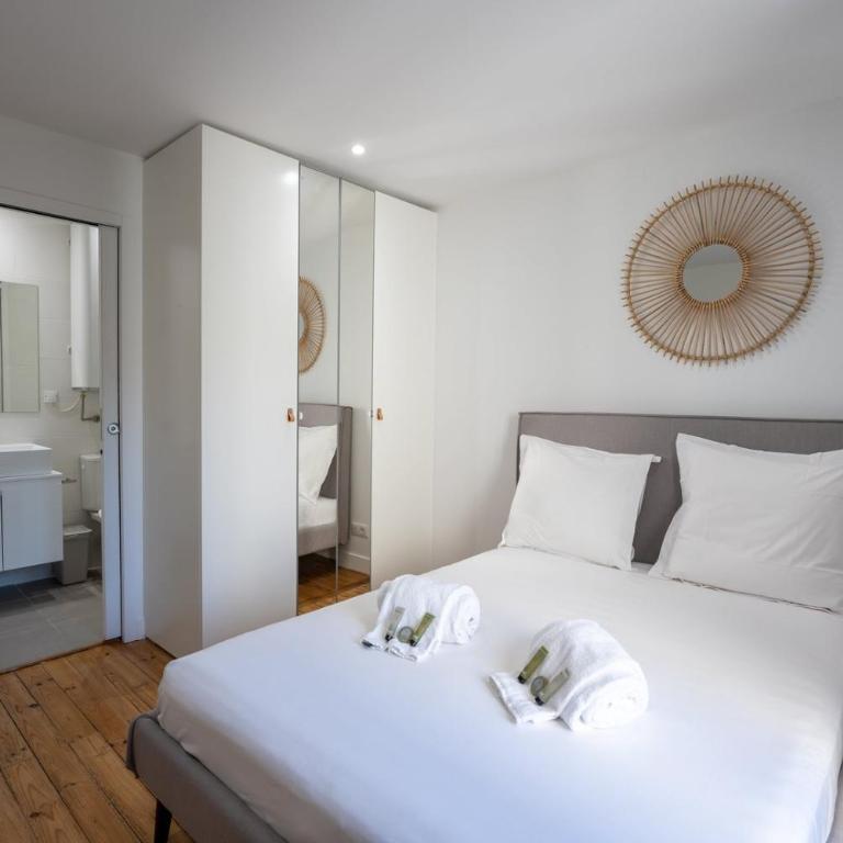 Résidence Coliving Bordeaux : Chambres Privées Tout Inclus - Chambre Double avec Salle de Bains Privative - 1
