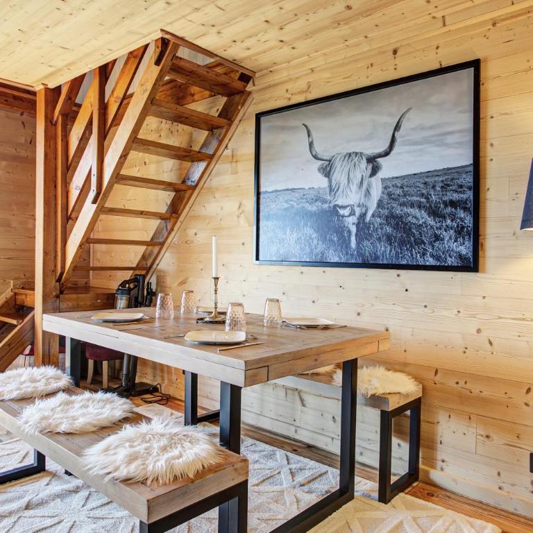 Chalet Sophie - Proche station de ski - Maison 2 Chambres - 4