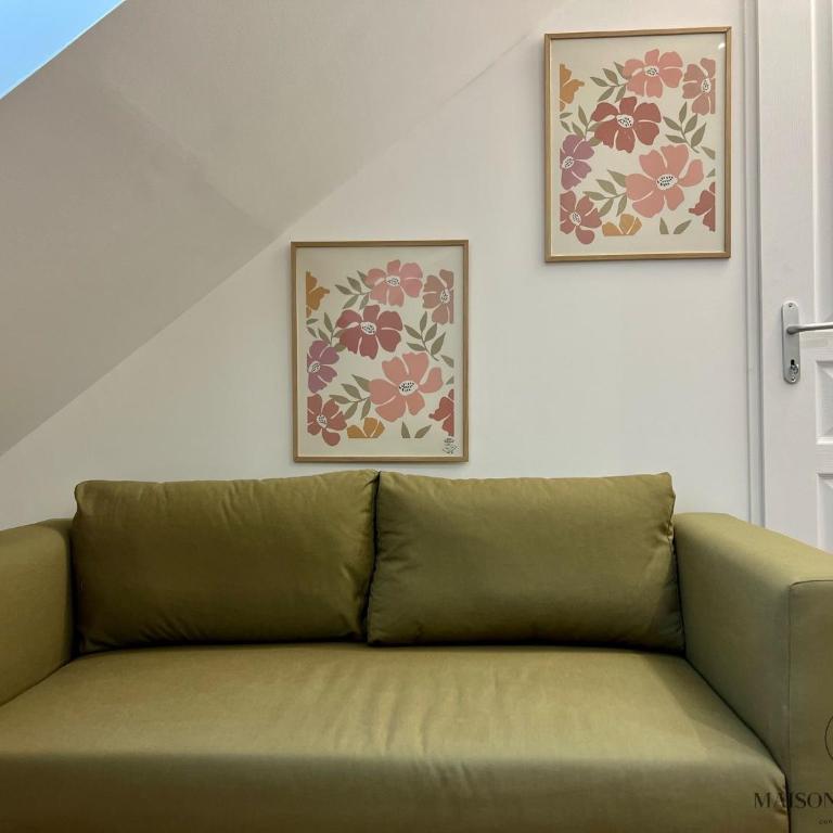 Le nid Rémois -Pied à terre en champagne - Apartment mit 1 Schlafzimmer - 16