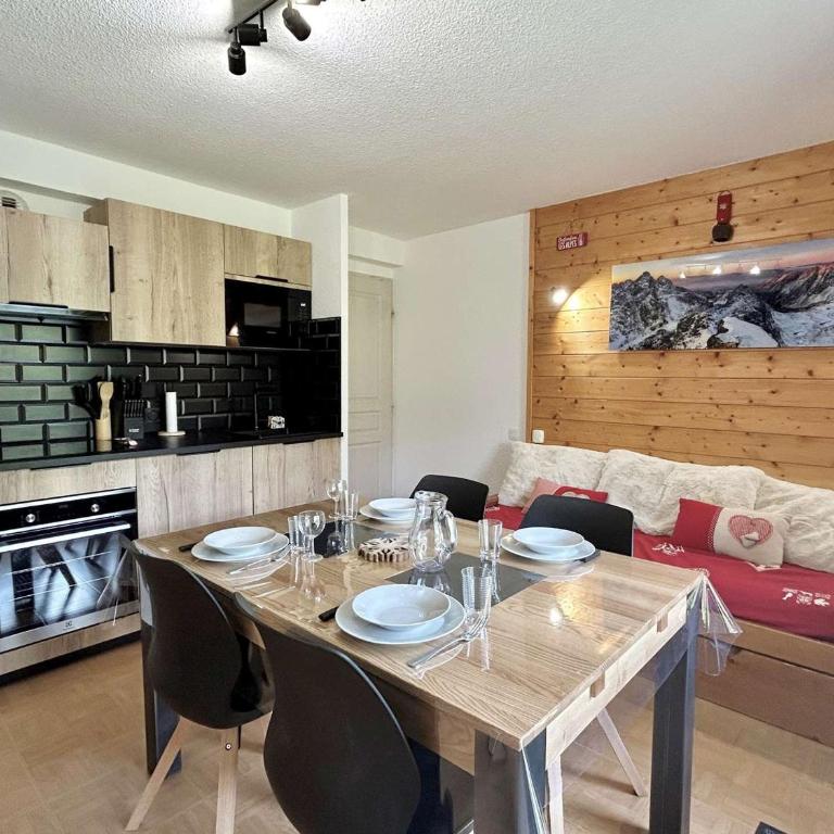 Charmant T2 à Flumet, piscine et parking, 4 pers. - Apartamento de 1 dormitorio - 1