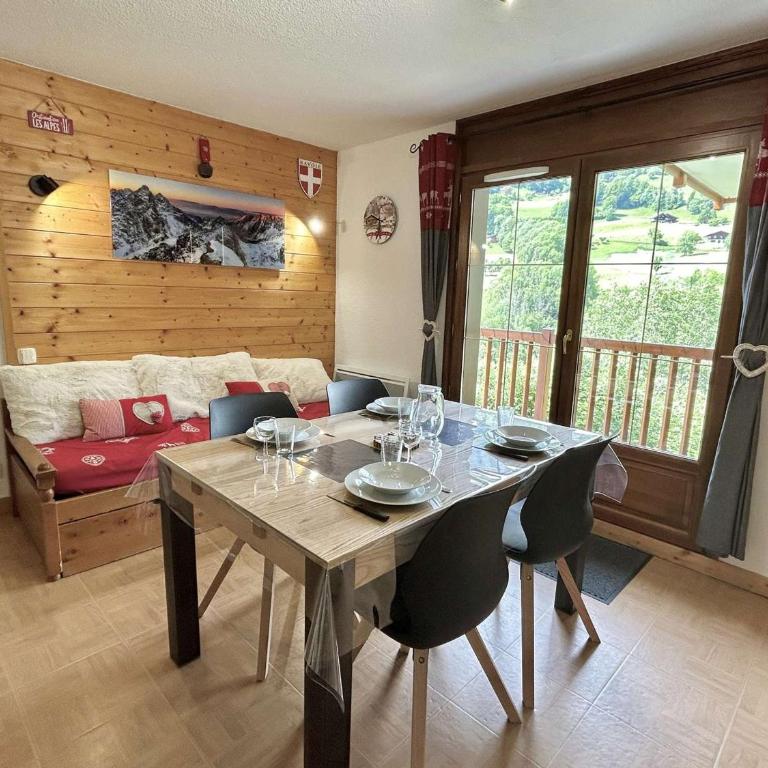 Charmant T2 à Flumet, piscine et parking, 4 pers. - Apartamento de 1 dormitorio - 4