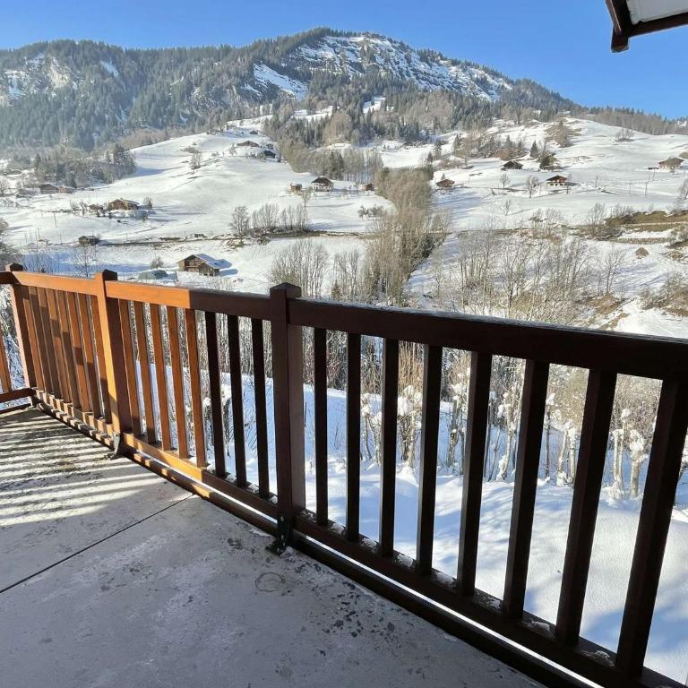 Charmant T2 à Flumet, piscine et parking, 4 pers. - Apartamento de 1 dormitorio - 13