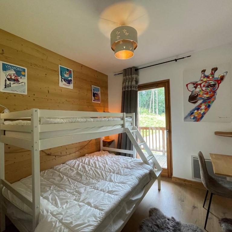 Appartement 4* pour 5 pers. à Valmorel, pied de pistes, parking, balcon - FR-1-356-477 - Apartamento - 10