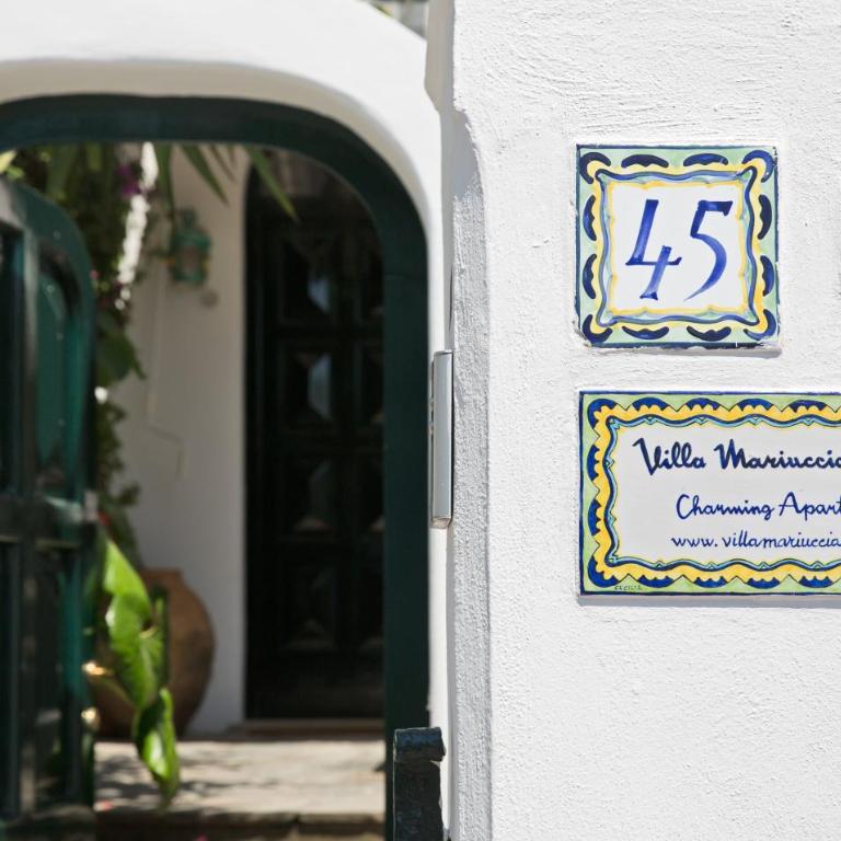 Villa Mariuccia Capri - Appartamento su 2 Livelli con 1 Camera da Letto, Terrazza e Vista Mare - 6