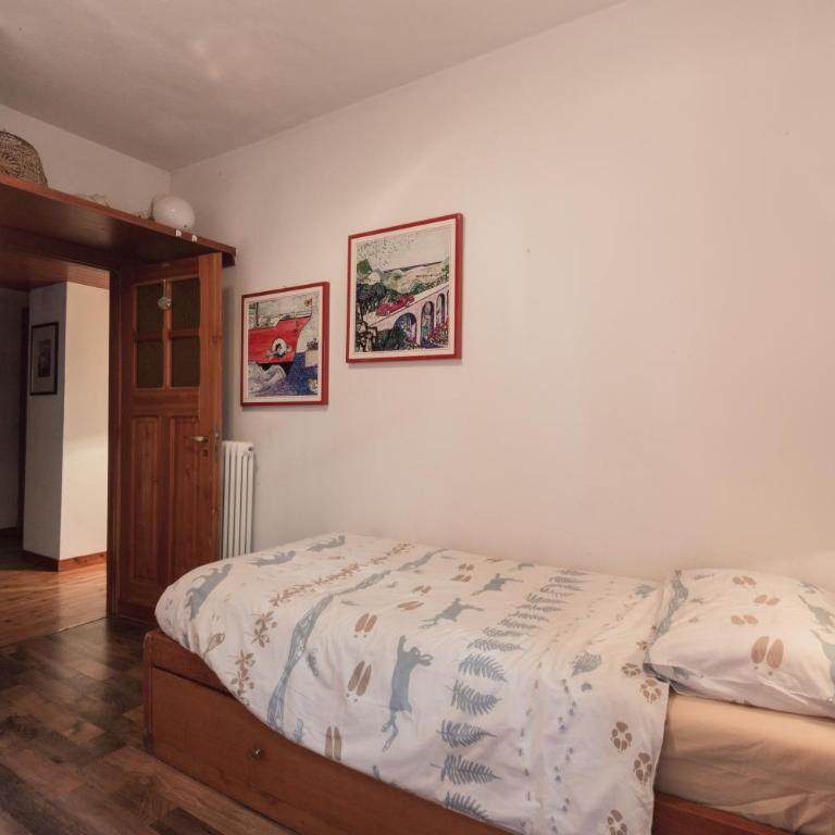 Refuge en Bois - Courmayeur Center - Appartamento con 2 Camere da Letto e Vista Giardino - 16