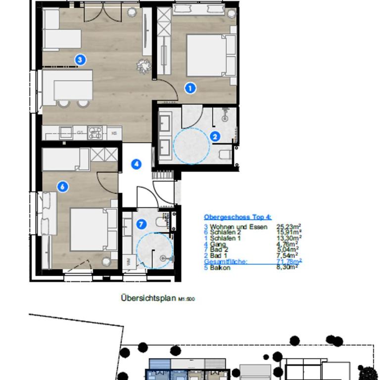 my Zillernest - Apartment mit 2 Schlafzimmern und Balkon - 4