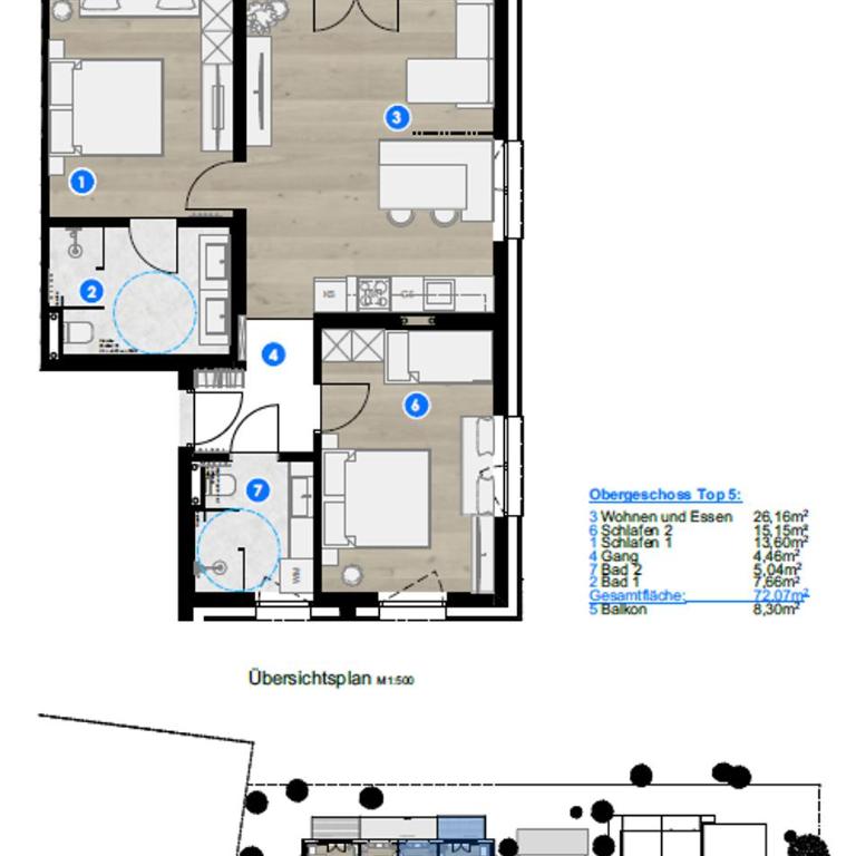 my Zillernest - Apartment mit 2 Schlafzimmern und Balkon - 6