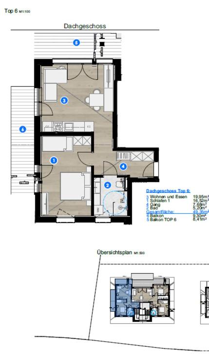 my Zillernest - Apartment mit 1 Schlafzimmer und Balkon - 5