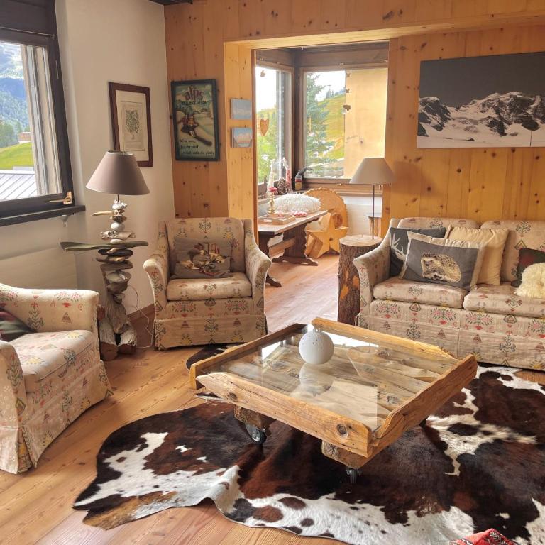 Chesa Flurigna - Zuoz - Apartment mit 3 Schlafzimmern - 2
