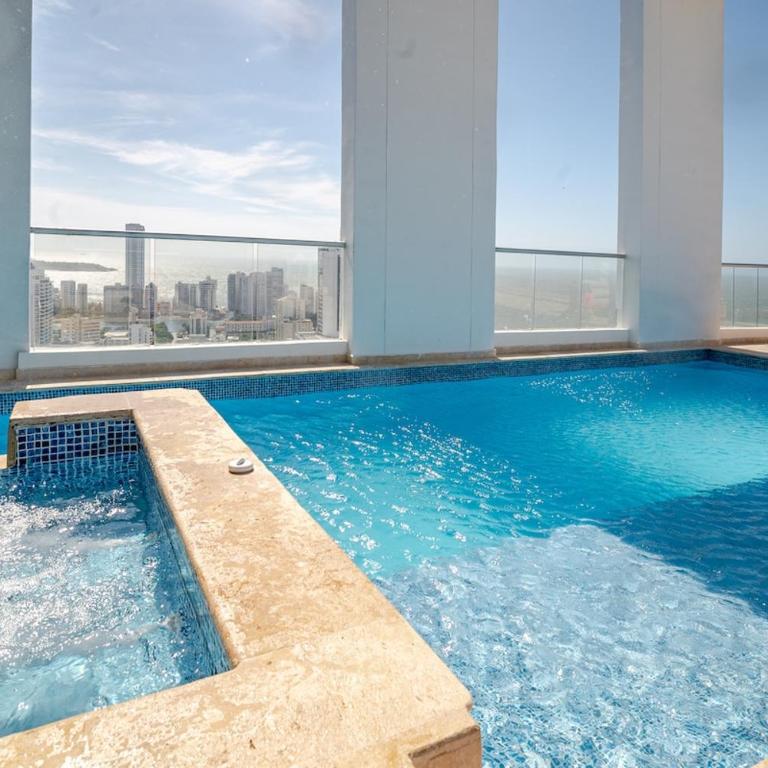 Duplex moderno con piscina a pasos del mar - One-Bedroom Apartment - 26