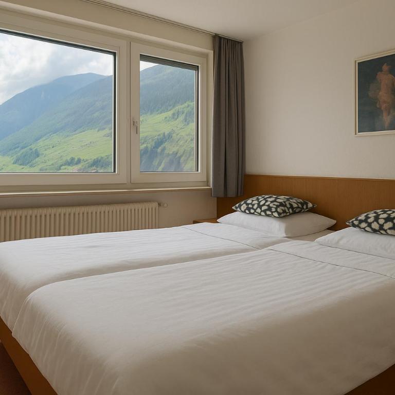 Hôtel de la Poste Martigny - City Center - Zweibettzimmer - 6