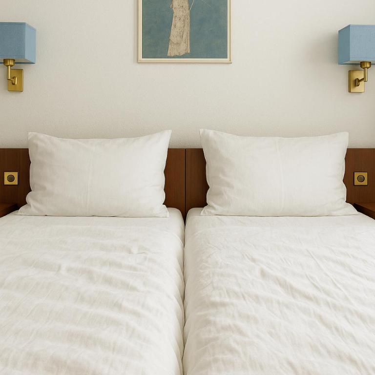 Hôtel de la Poste Martigny - City Center - Zweibettzimmer - 1