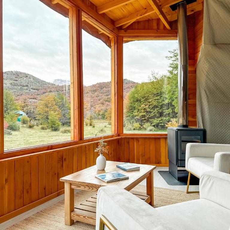 Bonanza Glamp Nature Experience - Double Room with Mountain View - 12