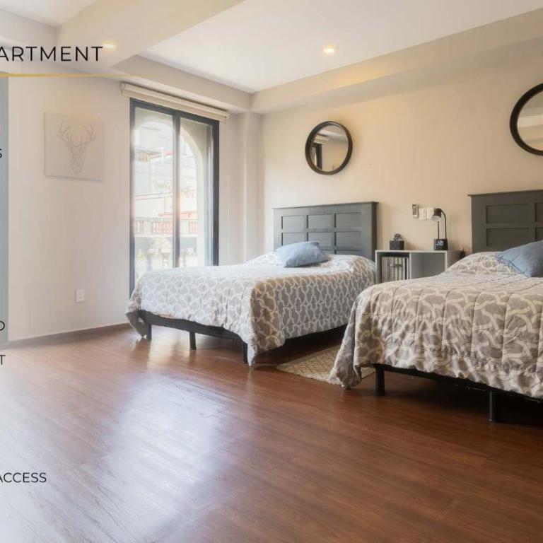 306 Zocalo Cathedral 2Bdrm 2bath apt AC Rooftop - Apartamento - 2