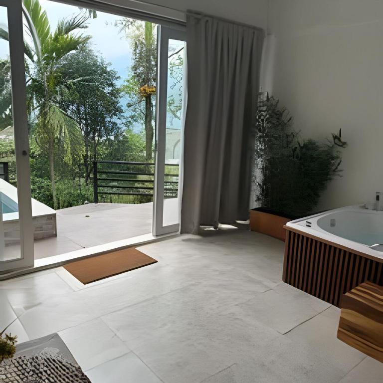 Cabaña en la Montaña con Jacuzzi - Bungalow - 9