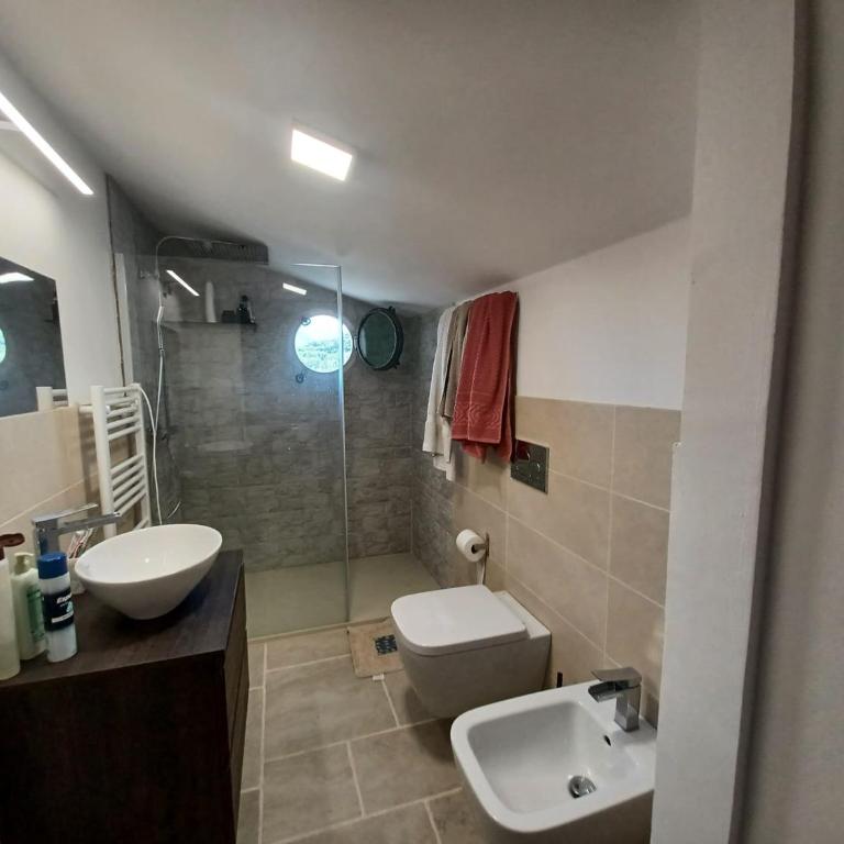 appartamento in Villa Paolo attico loft vista mare 1 camera matrimoniale e singolo diviso da armadi - Two-Bedroom Apartment - 7