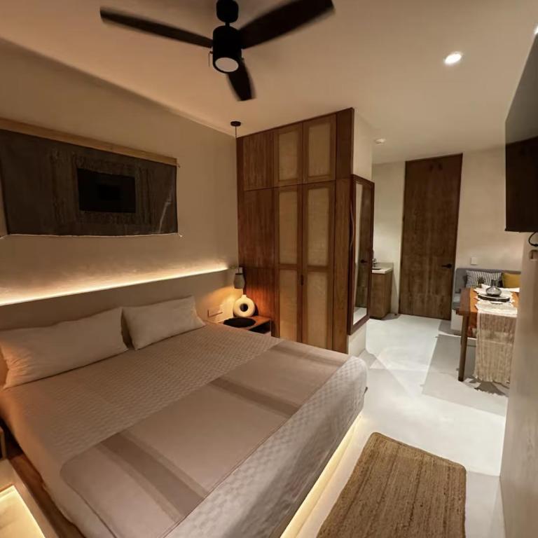 Exclusive Resort in Aldea Zama Aflora Luxury Loft Co Working Pools Gym - One-Bedroom Apartment - 14