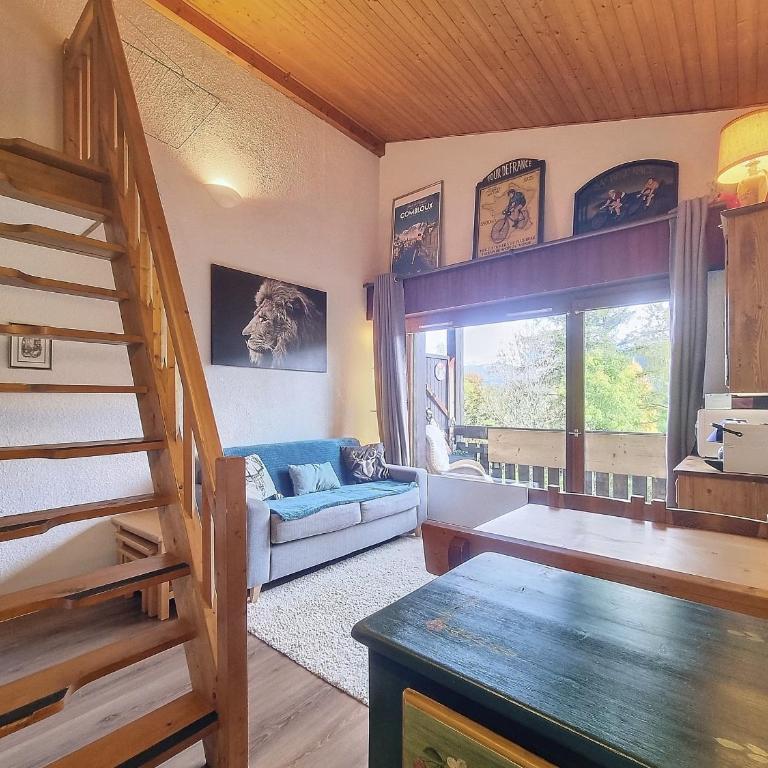 Duplex 2 pièces avec balcon et Wifi face au Mont Blanc - Appartement 1 Chambre - 17
