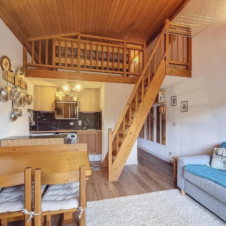 Duplex 2 pièces avec balcon et Wifi face au Mont Blanc - Appartement 1 Chambre - 18
